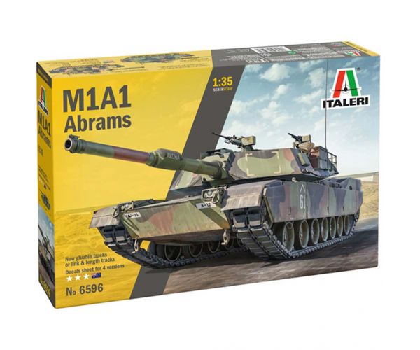 Mașină de model Italeri 1/35 M1A1 Abrams