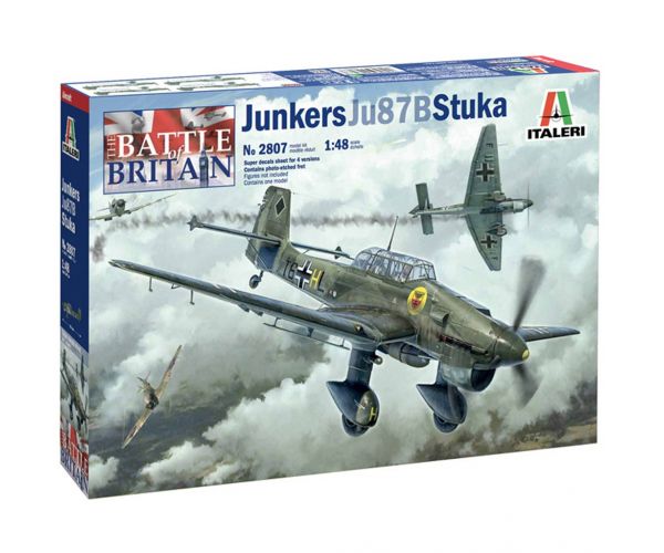 Mașină de model Italeri 1/48 Junkers Ju 87B Stuka