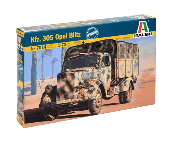 Italeri 1/72 Kfz. 305 Opel Blitz katonai teherautó makett