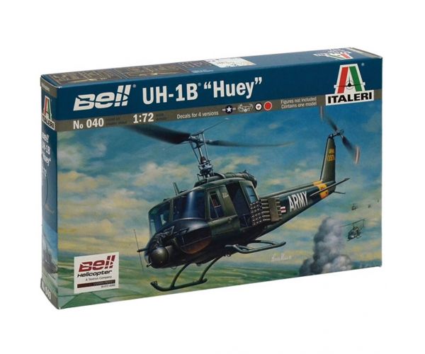 Mașină de model Italeri 1/72 UH-1B Huey elicopter