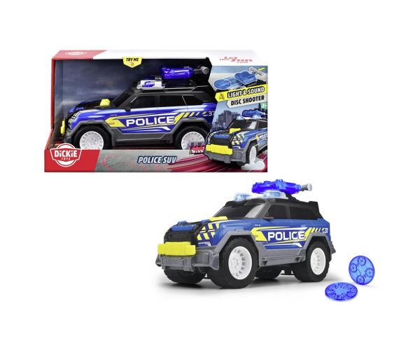 Mașină de poliție cu lumină și sunet 30cm - Dickie Toys
