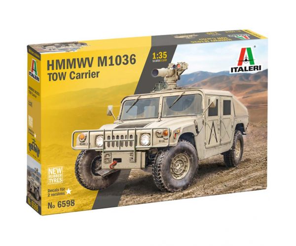 Mașină militară machetă Italeri 1/35 HMMWV M1036 TOW Carrier