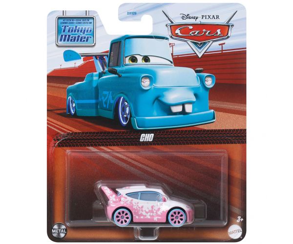 Mașinuță personaj Cho - Cars 3, scară 1/55 - Mattel