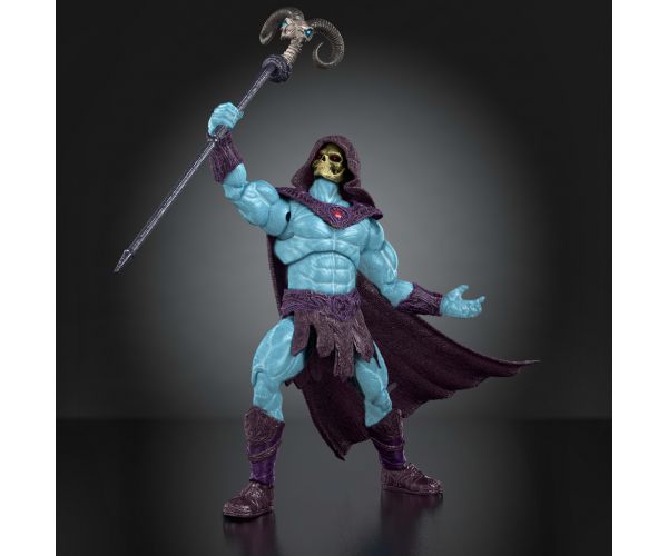 Masters of the Universe: Apărătorii universului – Skeletor, cu chip osos, figură de acțiune deluxe - Mattel