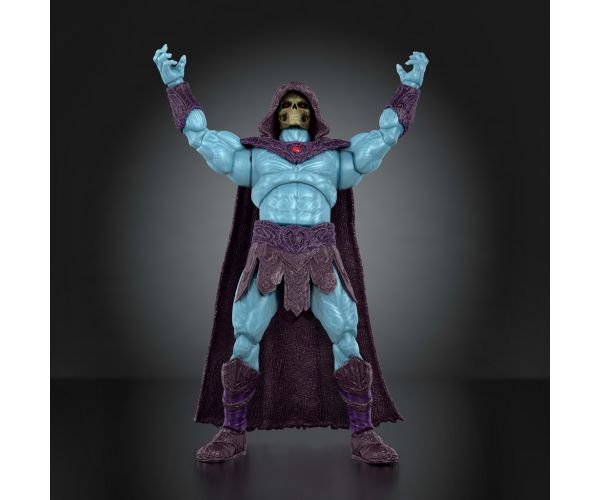 Masters of the Universe: Apărătorii universului – Skeletor, cu chip osos, figură de acțiune deluxe - Mattel