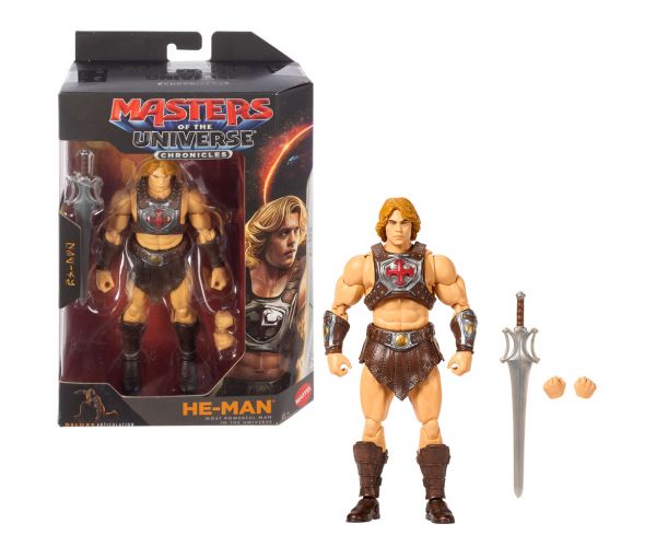 Masters of the Universe: Apărătorii universului He-Man, figurina de acțiune cu accesorii, 16,5 cm - Mattel