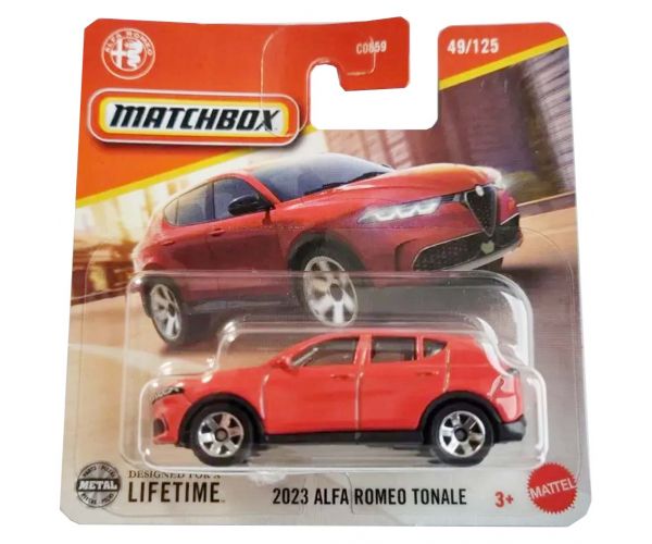 Matchbox: 2023 Alfa Romeo Tonale mașinuță roșie 1/64 - Mattel