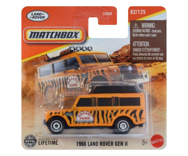 Matchbox: Mașinuță 1966 Land Rover Gen II 1/64 - Mattel