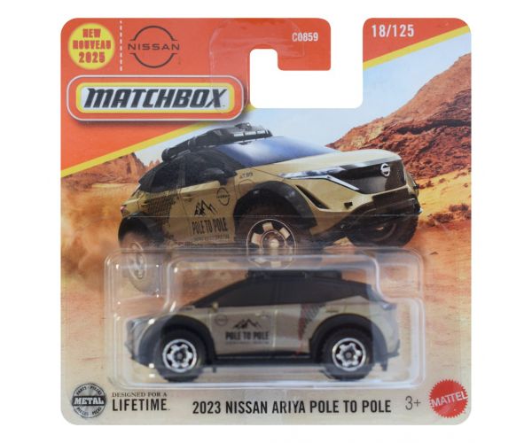 Matchbox: Mașinuță 2023 Nissan Ariya Pole to Pole 1/64 - Mattel