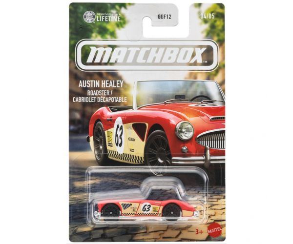 Matchbox Mașinuță iconică Austin Healey Roadster 1/64 – Mattel