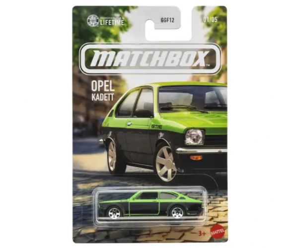 Matchbox Mașinuță iconică Opel Kadett 1/64 – Mattel