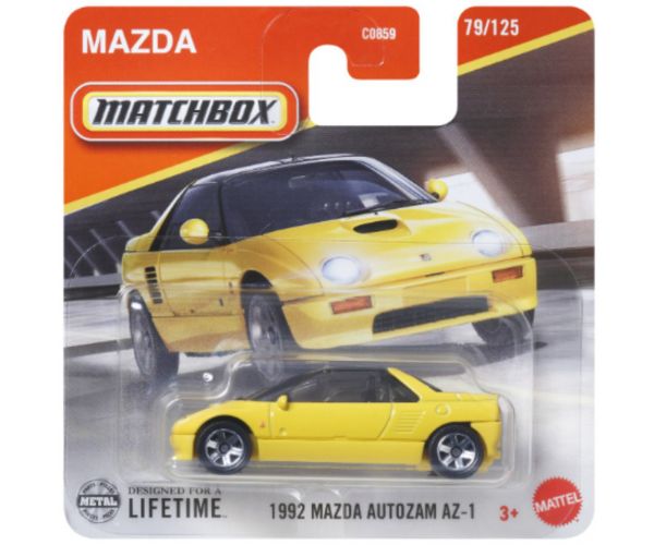 Matchbox: Mazda Autozam AZ-1 1992 mașinuță 1/64 – Mattel