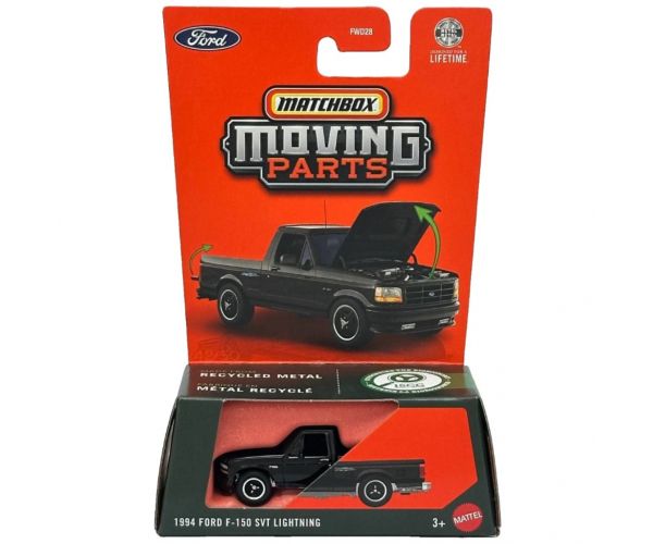 Matchbox Moving Parts: 1994 Ford F-150 SVT Lightning mașinuță deschizabilă 1/64 - Mattel
