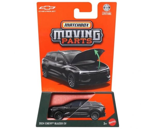 Matchbox Moving Parts: 2024 Chevy Blazer EV mașinuță cu părți mobile la scară 1/64 - Mattel
