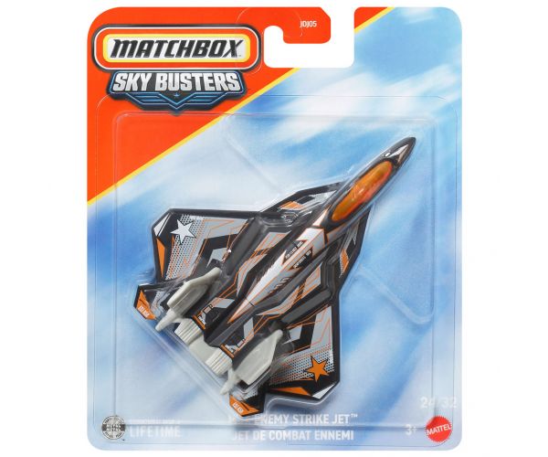 Matchbox Sky Busters: Enemy Strike Jet model de avion 1/64 – Mattel