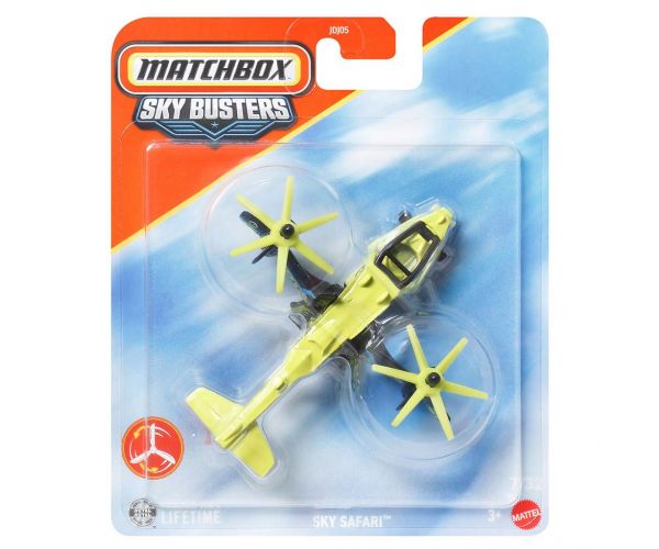 Matchbox Sky Busters: Sky Safari model avion 1/64 - Mattel