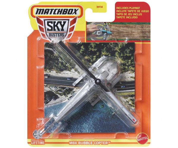 Matchbox: SkyBusters - MBX Bubble Copter™ modell 1/64 - Mattel