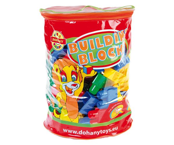Maxi Blocks építőkockák 112 db-os zsákban - D-Toys