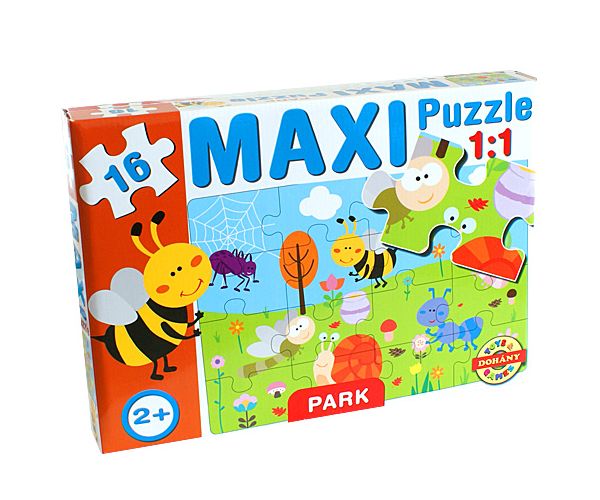 Maxi puzzle a rét állataival - D-Toys