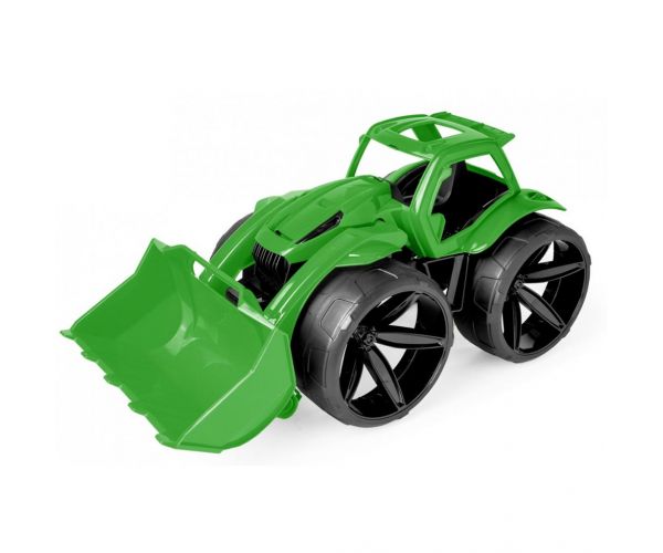 Maximus Traktor zöld színben 68cm-es