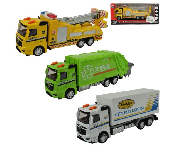 Magic Truck: camion cu lumina si sunet in mai multe versiuni 20 cm
