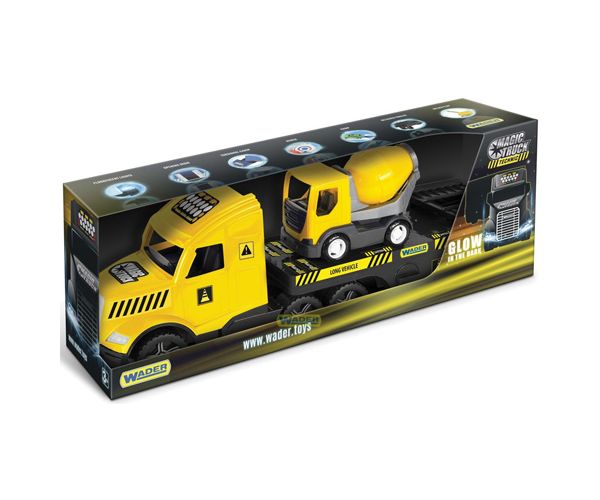 Magic Truck Technic camion cu betonieră 79cm - Wader