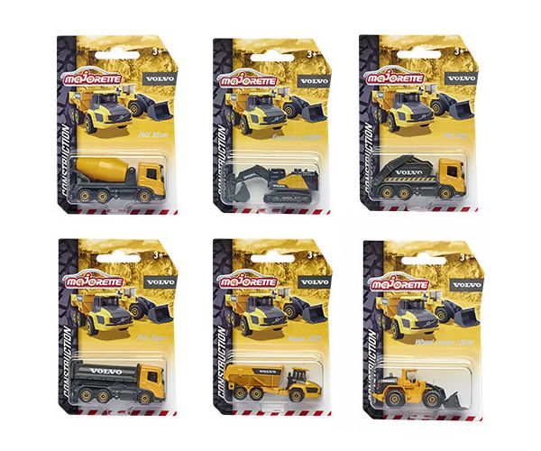 Majorette - Volvo Edition vehicule de construcții mai multe variante - Simba Toys