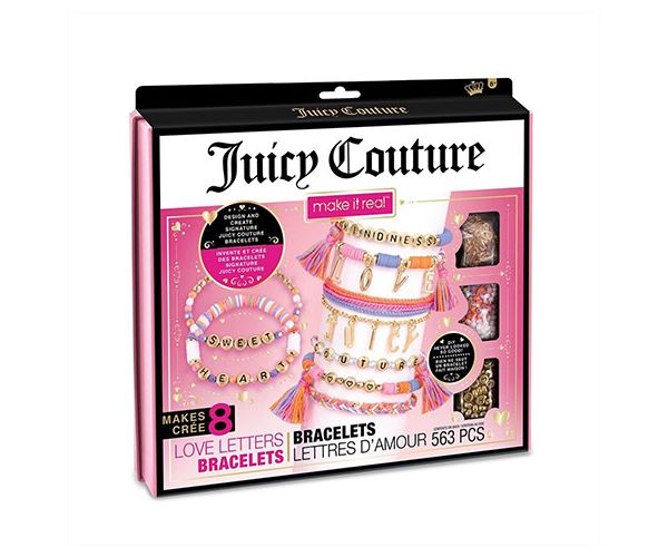 Make It Real: Juicy Couture brățări - Litere de dragoste