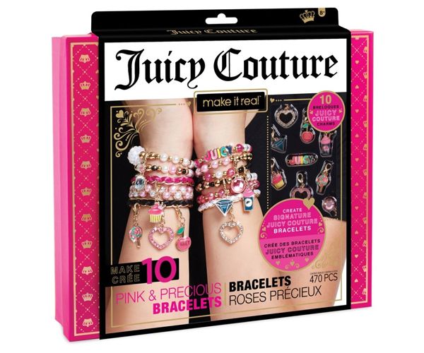 Make It Real: Juicy Couture pink sclipire și set de făcut bijuterii