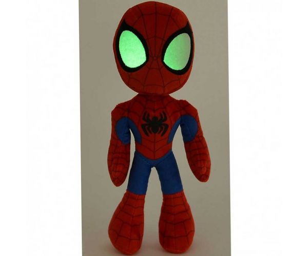 Marvel: Amazing Friends - Pókember Póki plüssfigura sötétben világító szemekkel 25cm