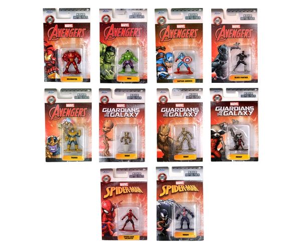 Marvel Avengers Nanofigs metal figurine mai multe variante - Simba Toys