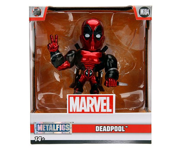 Marvel: Metalfigs Deadpool fém figura 10cm - Simba Toys