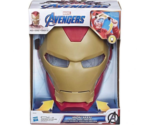 Marvel: Răzbunătorii Mască Flip FX Iron Man - Hasbro