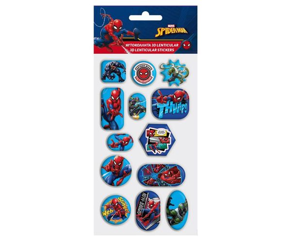 Marvel: Spider-Man 3D hologramă 13 bucăți set abțibild