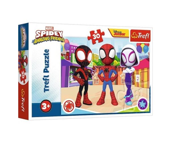 Póki és csodálatos barátai 30 db-os puzzle - Trefl