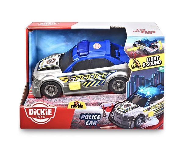 Mașină de poliție cu sunete și lumini 15cm - Dickie Toys