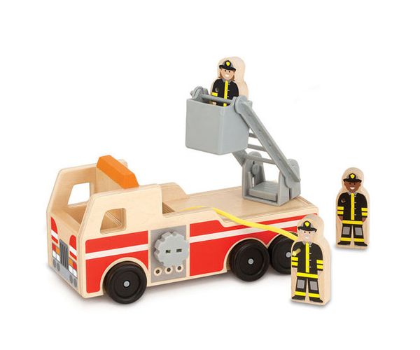 Fa létrás tűzoltóautó - Melissa & Doug