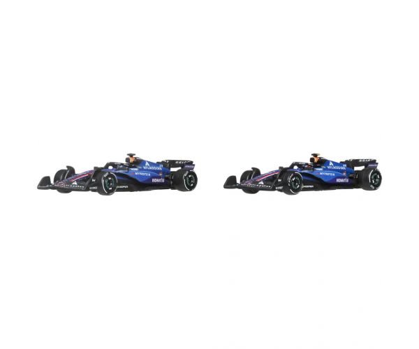 Mașinuță Hot Wheels F1 Pachet 2 bucăți - Williams: Sainz + Albon - Mattel