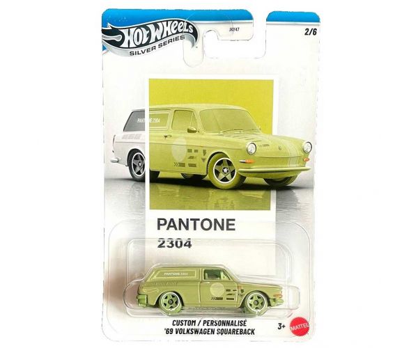 Mașinuță Hot Wheels Pantone: Volkswagen Squareback ’69 - Mattel