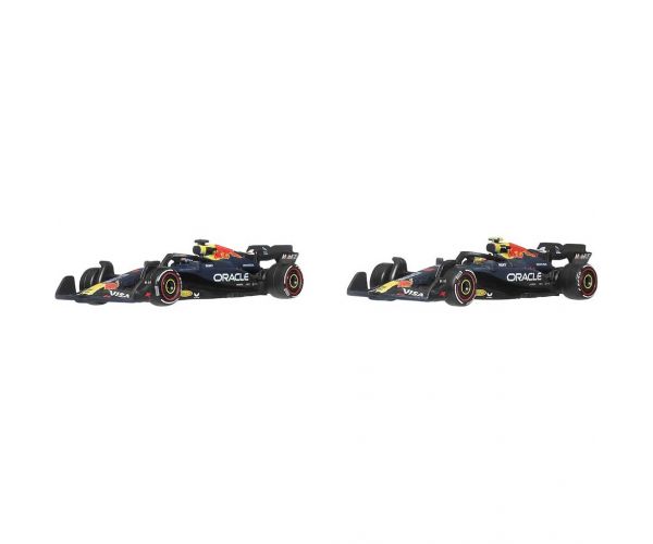 Mașinuțe Hot Wheels F1 Set de 2 - Red Bull: Verstappen + Tsunoda - Mattel