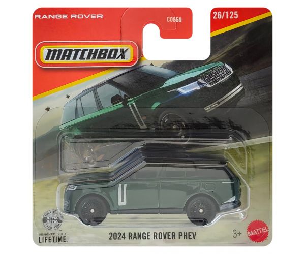 Matchbox: 2024 Range Rover PHEV mașinuță verde 1/64 - Mattel