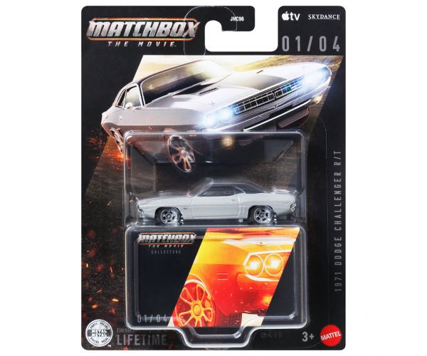 Matchbox A Film: 1971 Dodge Challenger mașinuță de colecție 1/64 - Mattel