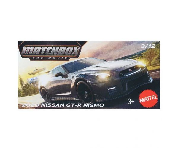 Matchbox A Film: 2020 Nissan GT-R Nismo mașinuță din carton 1/64 – Mattel