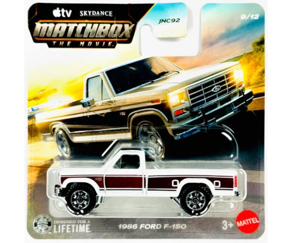Matchbox A Film: camionetă Ford F-150 din 1986 la scară 1/64 - Mattel