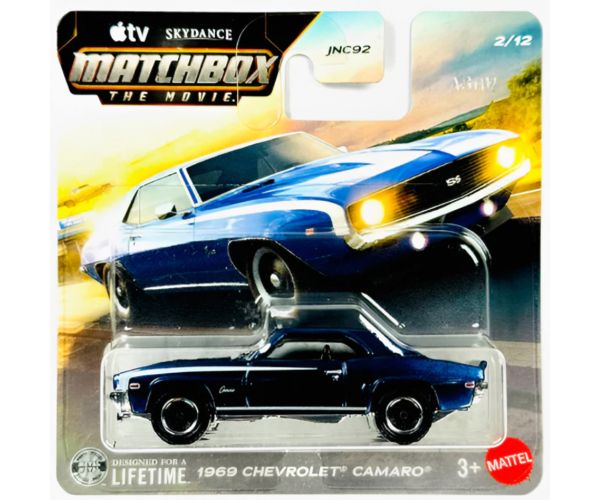 Matchbox A Film: Chevrolet Camaro 1969 mașinuță 1/64 - Mattel