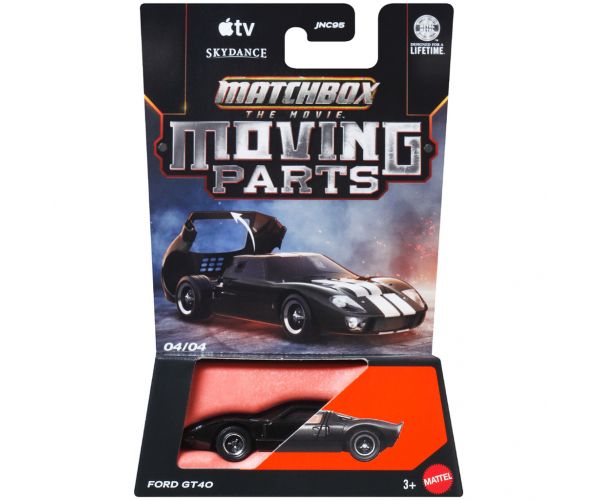 Matchbox Mașina filmului: Ford GT40 mașinuță decapotabilă 1/64 – Mattel
