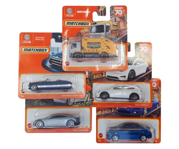 Matchbox: Mașini de colecție la scară 1/64 1bucată - Mattel