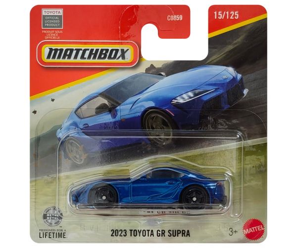 Matchbox: mașinuță Toyota GR Supra 2023, scară 1/64 - Mattel