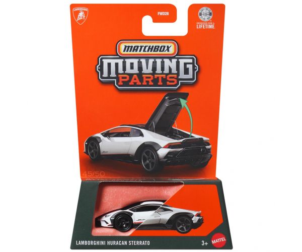 Matchbox Piese Mobile: Lamborghini Huracan Sterrato mașinuță cu părți mobile 1/64 - Mattel