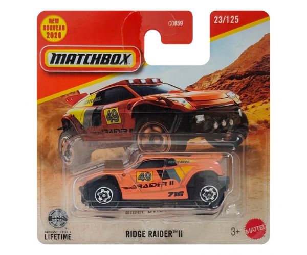 Matchbox: Ridge Raider II mașinuță 1/64 - Mattel